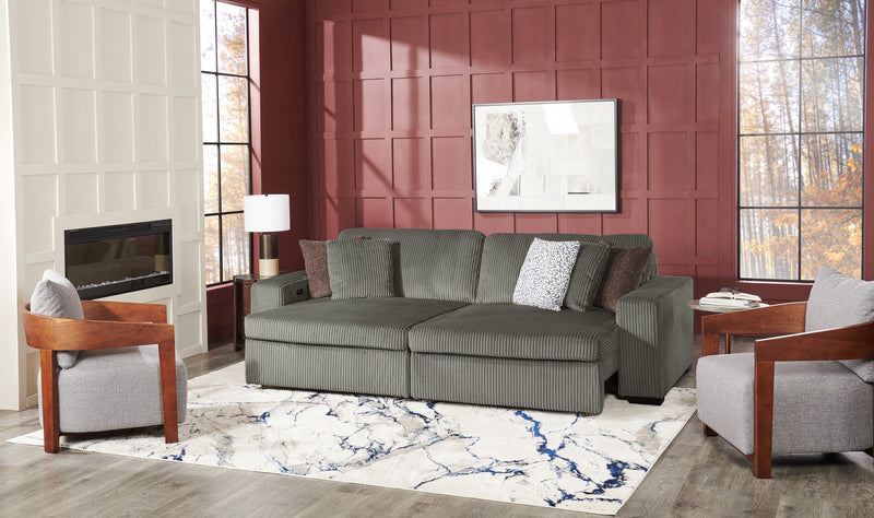 Stratus Sofa Bed with Power Slide