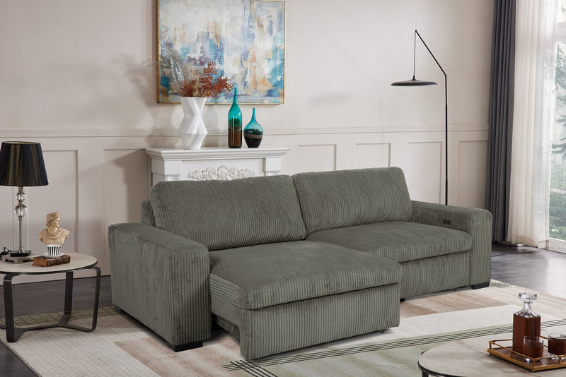 Stratus Sofa Bed with Power Slide