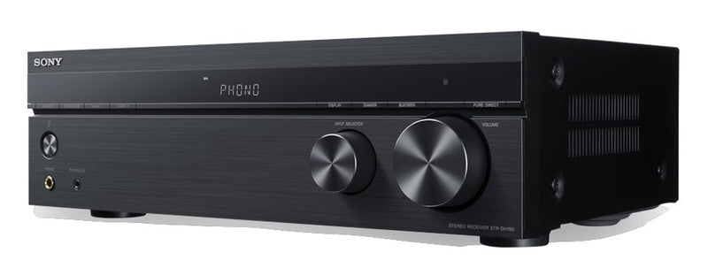 Sony 2-Channel Stereo Receiver with Phono Input and Bluetooth - STRDH190 