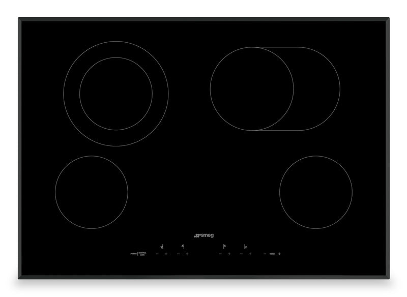 Smeg 30\" Electric Cooktop - SEU304EMTB