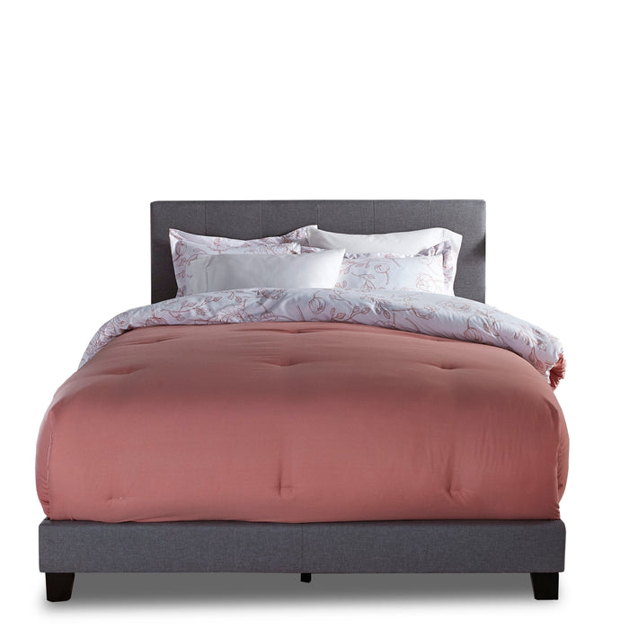 Tara Queen Bed – Grey