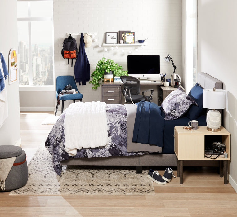 Tara Twin Bed – Grey