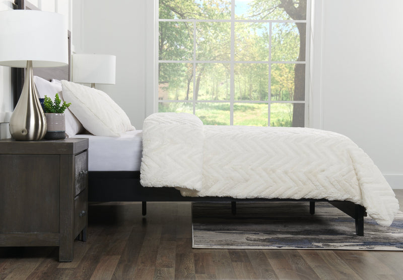 Tilda 3-Piece King Comforter Set - White  
