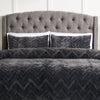 Tilda 3-Piece King Comforter Set - Charcoal 