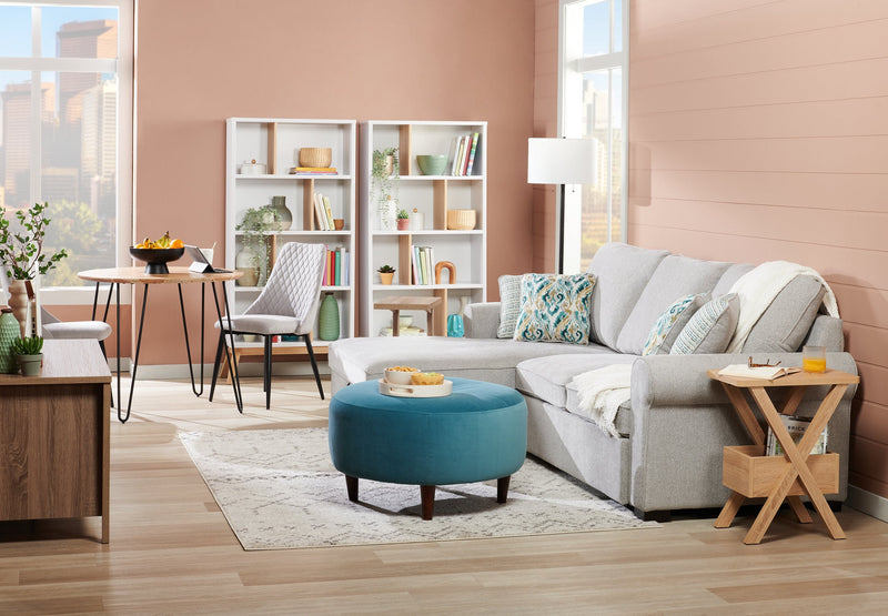 Torry Chairside Table - Taupe 