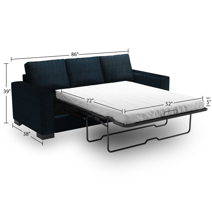 Sofa Lab Track Sofa Bed - Luxury Indigo