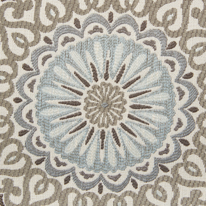 Tula Fabric Accent Ottoman - Twilight
