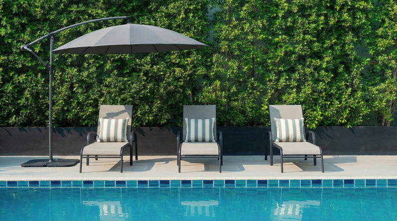 Tuscany Patio Lounger - Beige