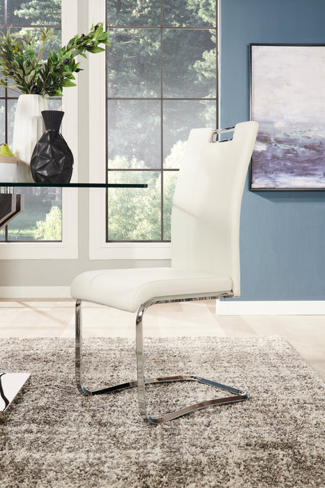 Tuxedo Dining Chair - White