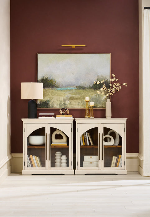 Twyla Solid Wood Accent Cabinet - White