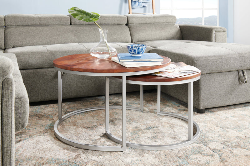 Veranasi Nesting Coffee Tables - Mango Wash