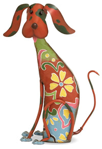 Metal Dog Statue – 12