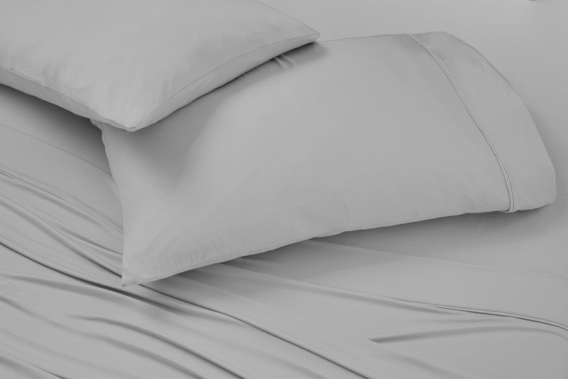 BEDGEAR Ver-Tex™ Performance 5-Piece King Split Sheet Set - Light Grey 