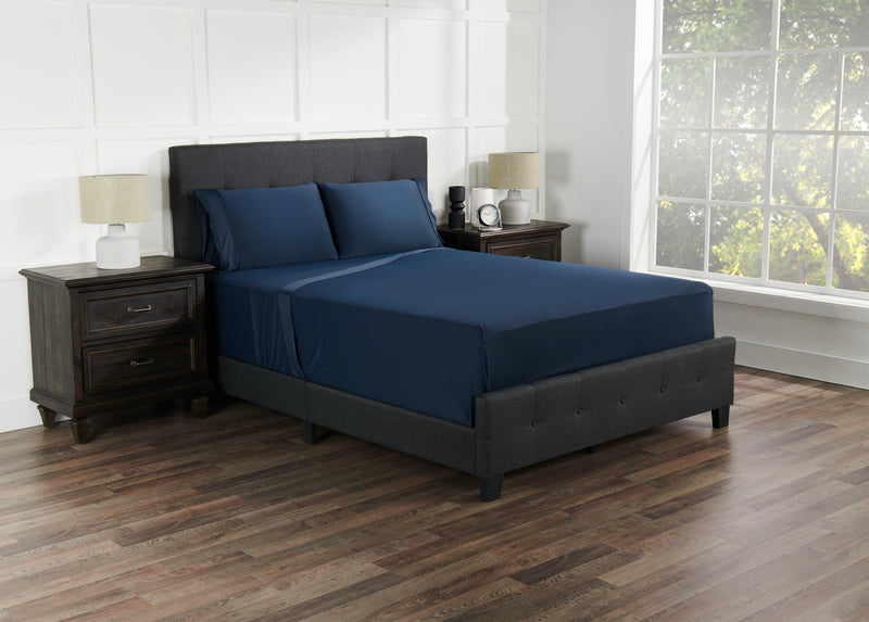 BEDGEAR Ver-Tex™ Performance 4-Piece King Sheet Set - Navy 