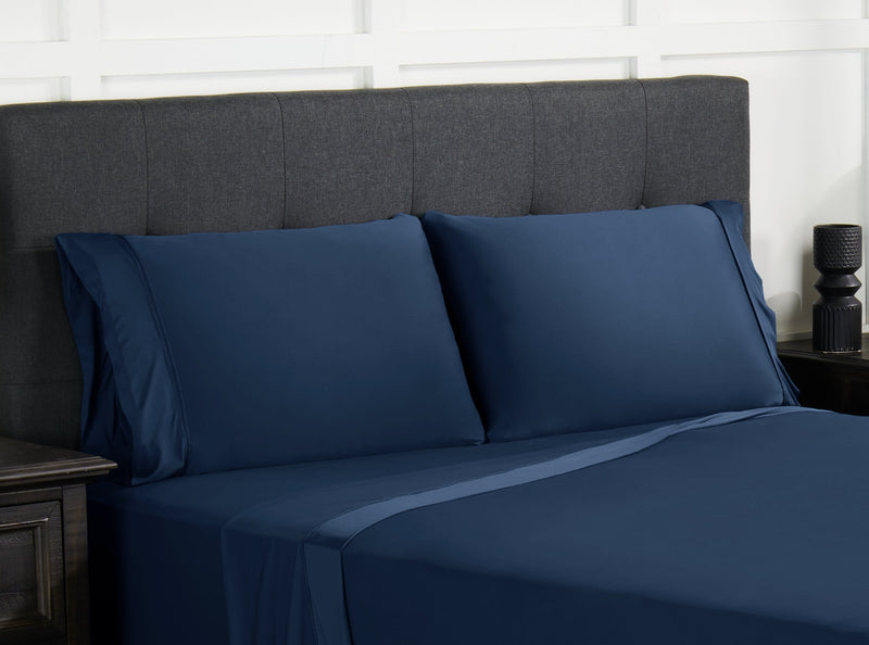 BEDGEAR Ver-Tex™ Performance 5-Piece King Split Sheet Set - Navy 