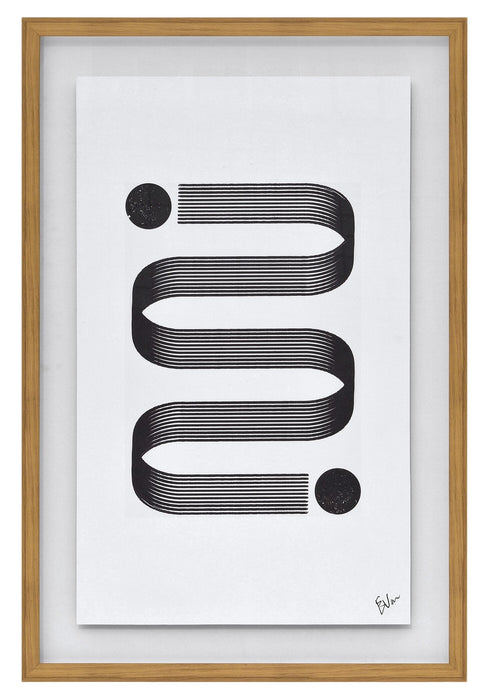 Framed Serpentine Print - 24” x 36”