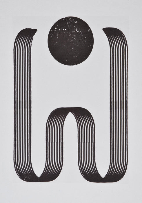 Framed Serpentine Print II - 24” x 36”