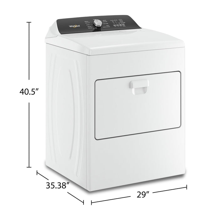Whirlpool 7 Cu. Ft. Gas Dryer - White - WGD5010LW 