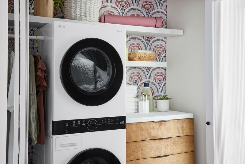 LG WashTower™ with 2.4 Cu. Ft. Washer and 4.2 Cu. Ft. Ventless HeatPump™ Dryer - WKHC152HWA