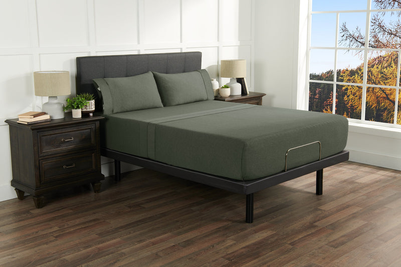 BEDGEAR Hyper-Wool™ Performance 4-Piece Queen Sheet Set - Forest Green 