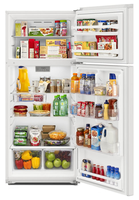 Whirlpool 28\" 16.3 Cu. Ft. Top-Mount Refrigerator - White - WRTX5028PW 