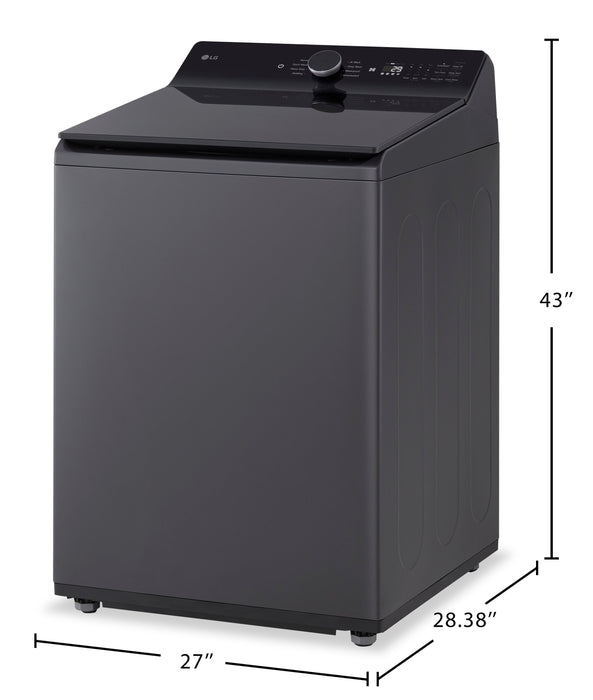 LG 6.1 Cu. Ft. Mega-Capacity Top-Load Washer with EasyUnload™ and AI Sensing - WT8405CB
