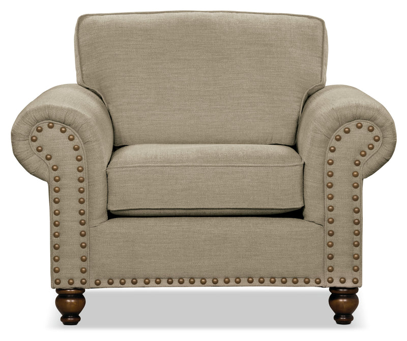Wynn Chenille Chair - Beige