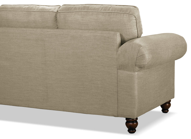 Wynn Chenille Loveseat - Beige