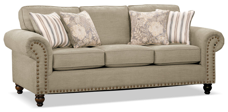Wynn Chenille Sofa - Beige