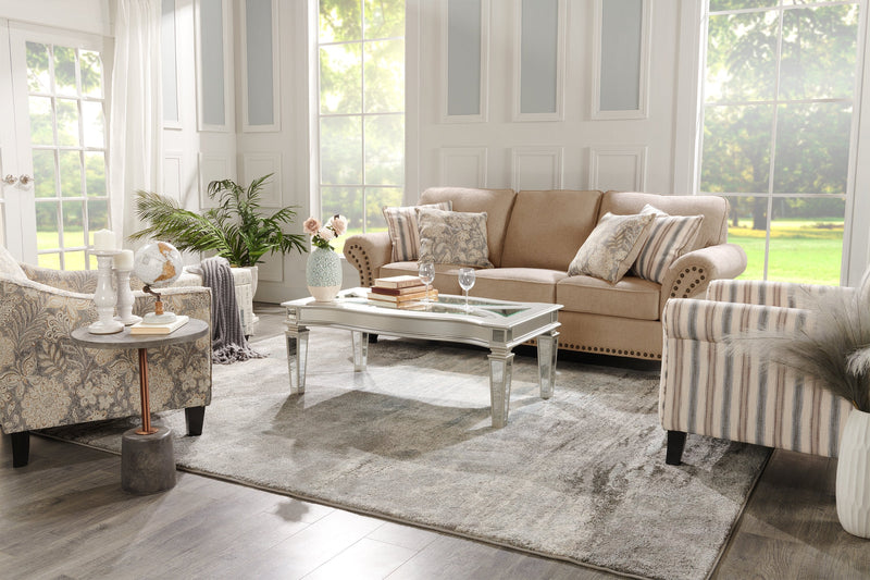 Wynn Chenille Sofa - Beige