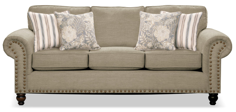 Wynn Chenille Sofa - Beige