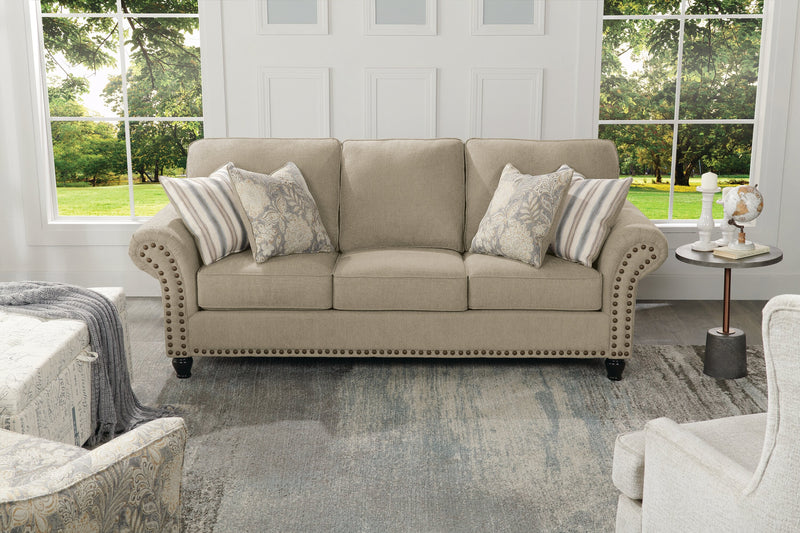Wynn Chenille Sofa - Beige