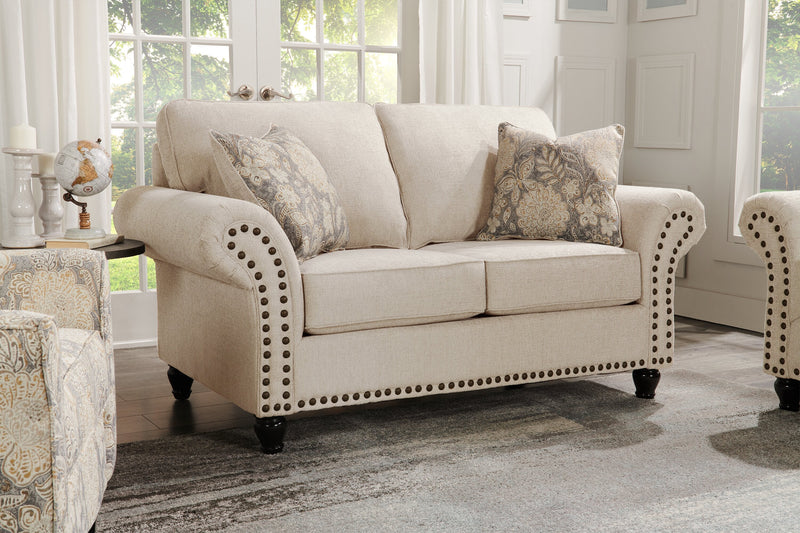 Wynn Chenille Loveseat - Linen