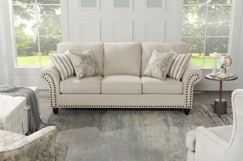 Wynn Chenille Sofa - Linen