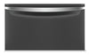 Maytag 15.5\" H Laundry Pedestal w/Storage Drawer - Volcano Black 