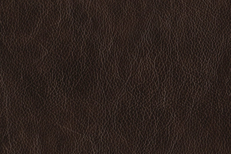 Leo 78\" Genuine Leather Glider Reclining Loveseat with Storage Console - Walnut Brown 