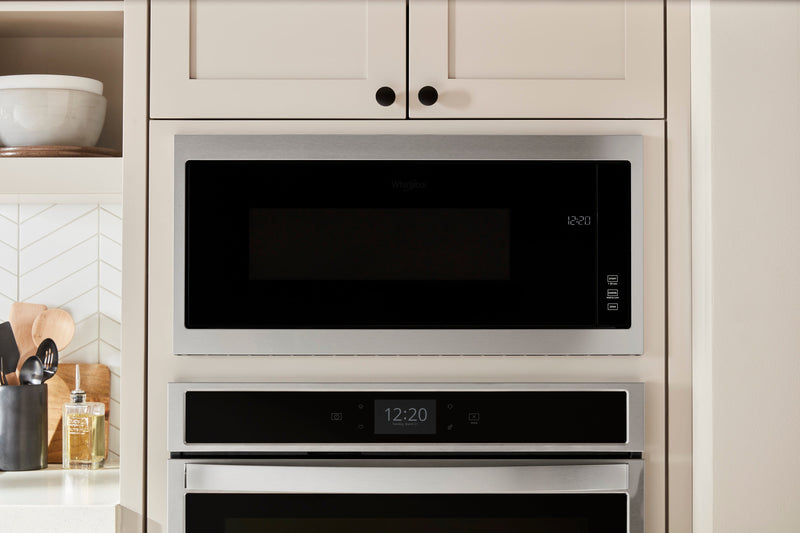 Whirlpool 1.1 Cu. Ft. Built-In Microwave with Slim Trim Kit - YWMT50011KS