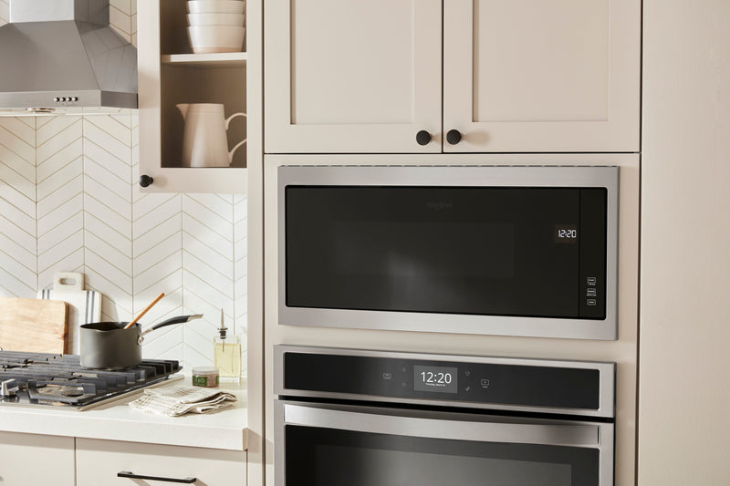 Whirlpool 1.1 Cu. Ft. Built-In Microwave with Slim Trim Kit - YWMT50011KS