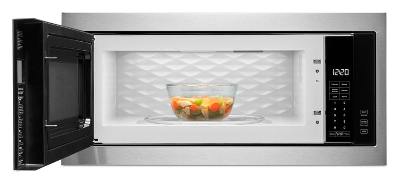 Whirlpool 1.1 Cu. Ft. Built-In Microwave with Slim Trim Kit - YWMT50011KS
