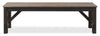 Zao Dining Bench, Melamine, 60\"W - Brown 