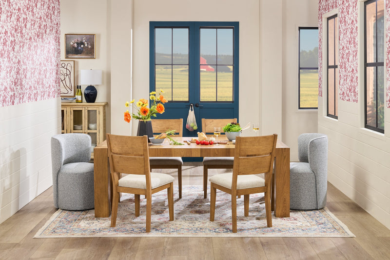 Zola Upholstered Dining Chair - Grey