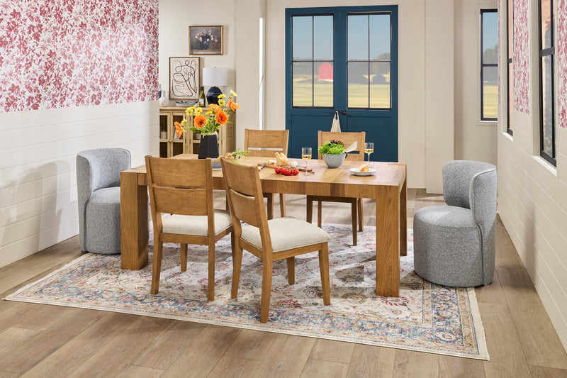 Zola Upholstered Dining Chair - Grey