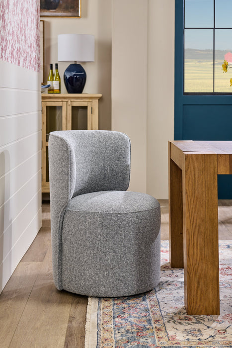 Zola Upholstered Dining Chair - Grey