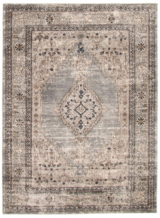 Octavian Bijar Blue Area Rug - 6'7\" x 9'6\"
