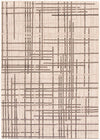 Sadie Burburry Silver-Black Area Rug - 5'3\" x 7'7\"
