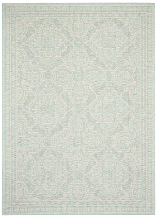 Neisha Traditional Mint Rug 5'3\" X 7'3\" Area Rug