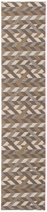 Bellezza Dark Brown 2'2\" x 14'0\" Area Rug