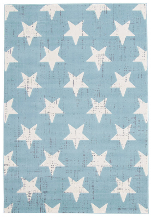 Ira Aqua 4'7\" x 6'7\" Area Rug