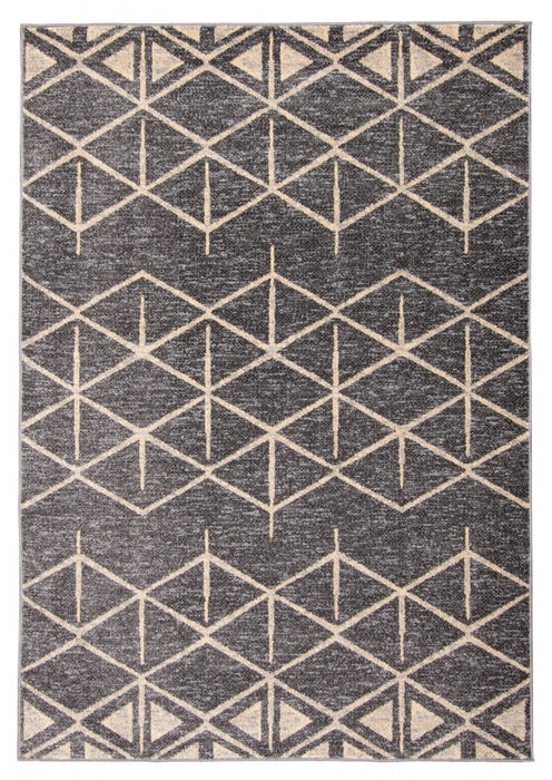 Davina Grey Area Rug - 6'7\" X 9'10\" 
