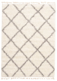 Helma Diamond Cream Shag 3'11